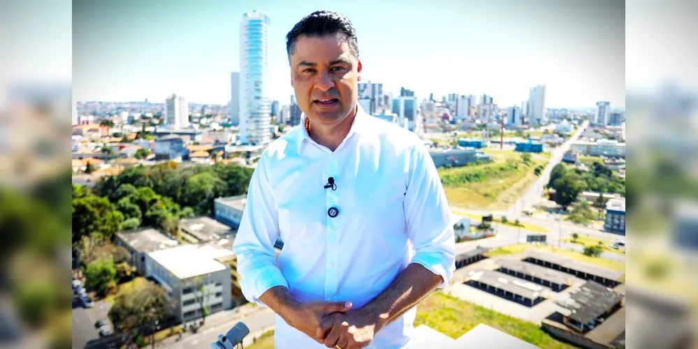 Marcelo Rangel, candidato a prefeito de Ponta Grossa