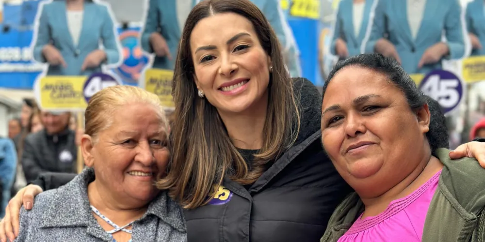 Em final de semana agitado, Mabel visitou vários bairros e conversou com diferentes setores de PG