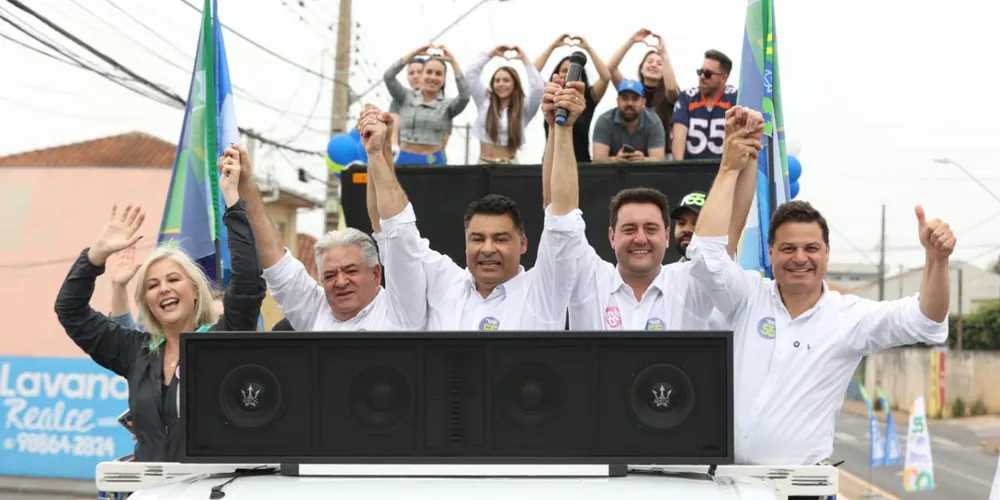 Ações de campanha de Marcelo Rangel destacam apoio recebido por Ratinho Junior