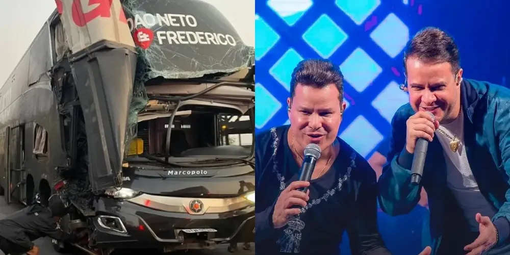 O acidente aconteceu na madrugada desta sexta-feira (6)