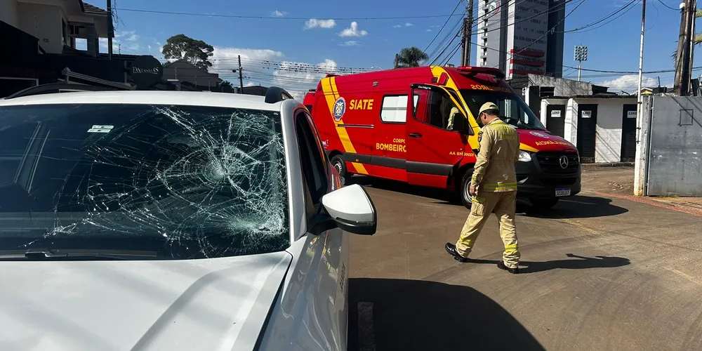 Acidente aconteceu ao lado do estádio Germano Krüger