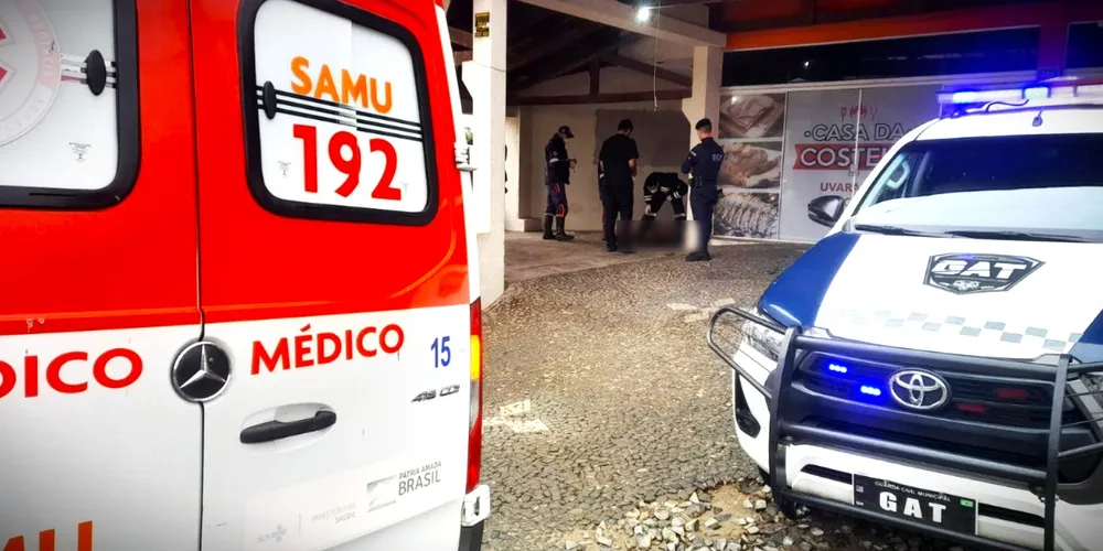 Equipes da Guarda Municipal e do Samu estiveram na situação