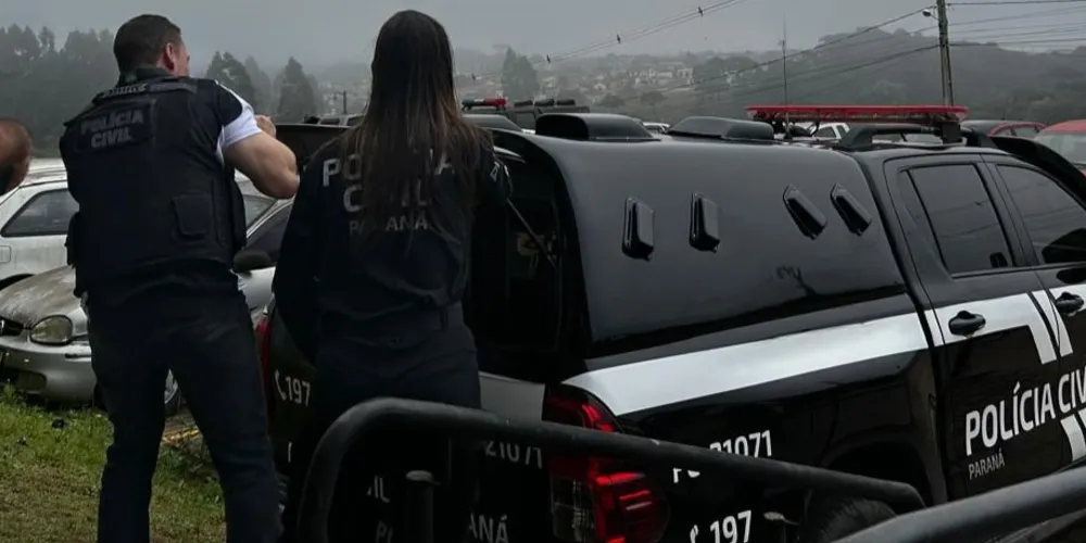 Investigado foi encaminhado para a Cadeia Pública de Castro