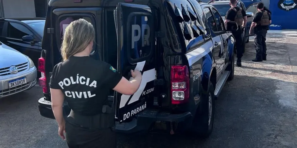 Após a prisão, o indivíduo foi encaminhado à Cadeia Pública de Castro