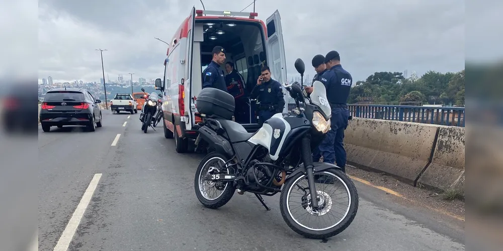 Caso foi registrado na avenida Visconde de Taunay