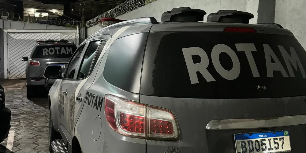 Prisão foi feita pela equipe Rotam da Polícia Militar