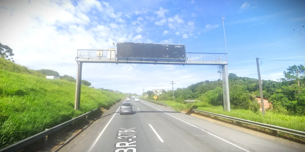 Trecho que estará recebendo trabalhos da Via Araucária fica no km 103