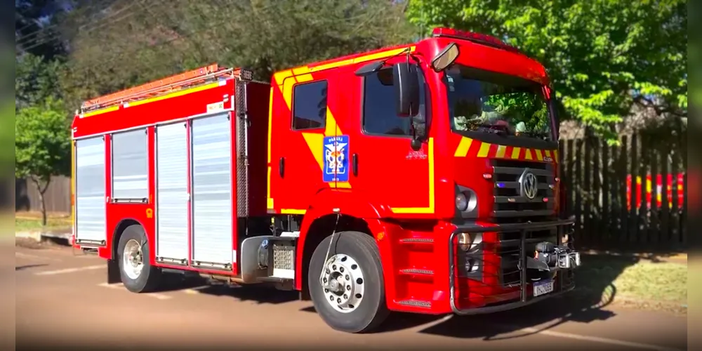 Equipe do Corpo de Bombeiros foi acionada para o local da ocorrência