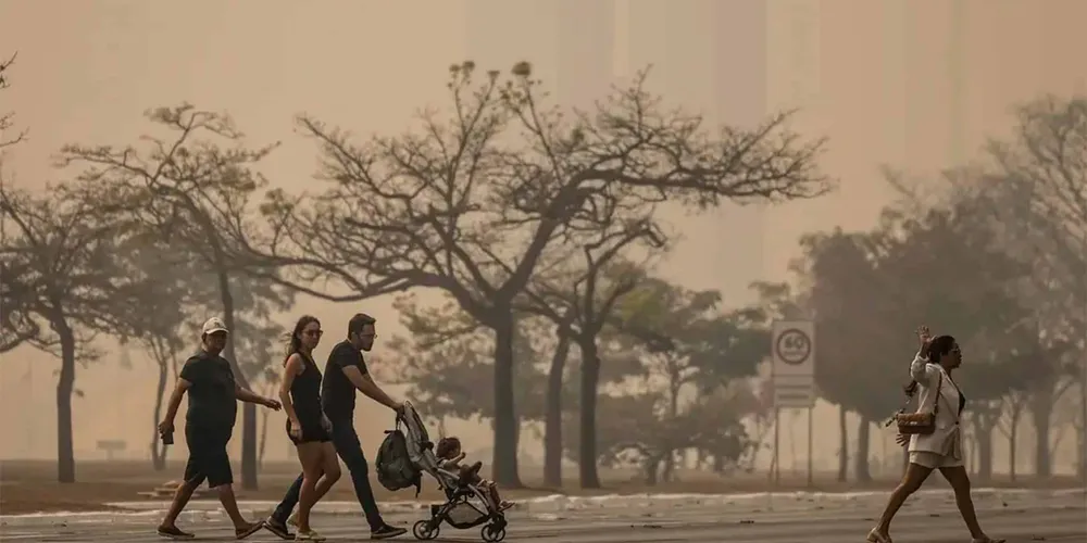 Qualidade do ar é altamente afetada pelas queimadas