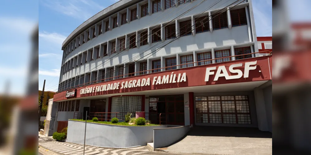 A Faculdade Sagrada fica no Centro de Ponta Grossa