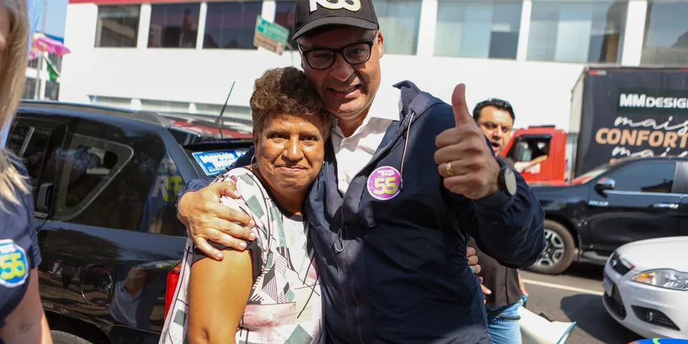 Marcelo Rangel é candidato à Prefeitura Municipal de Ponta Grossa pelo Partido Social Democrático (PSD)