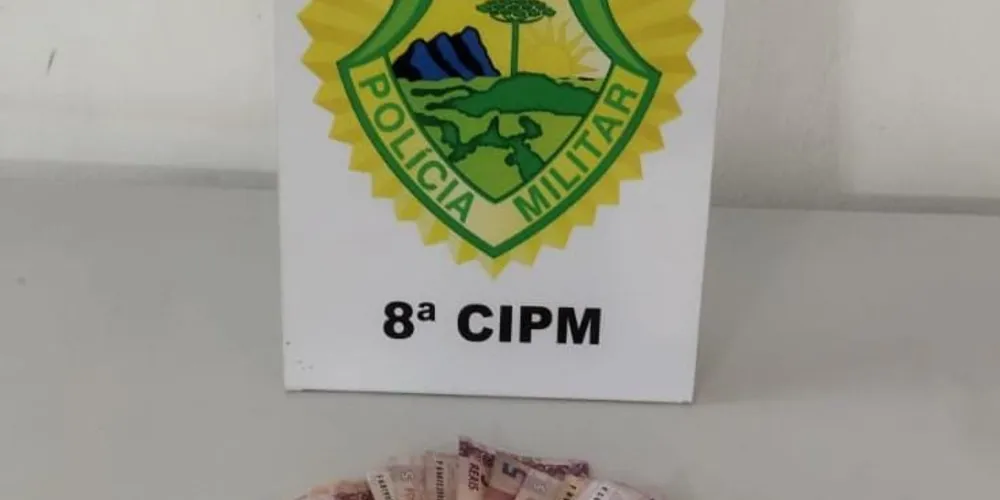 Suspeito roubou R$ 288 em espécie