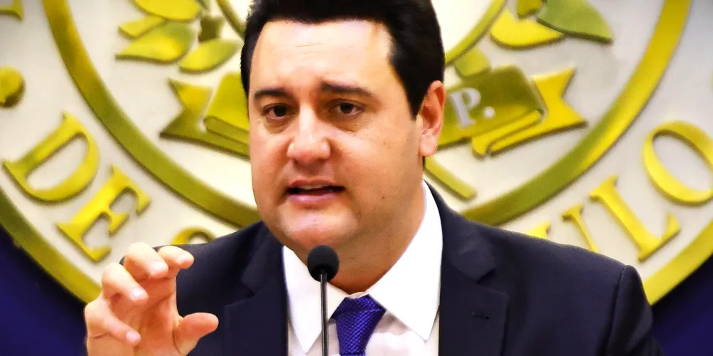 Carlos Massa Ratinho Junior, governador do Estado do Paraná