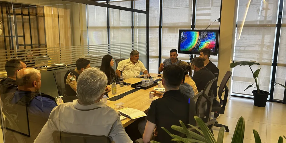 Reunião com os representantes de cada candidato e com a presença de autoridades de segurança ocorreu na nova sede do Grupo aRede