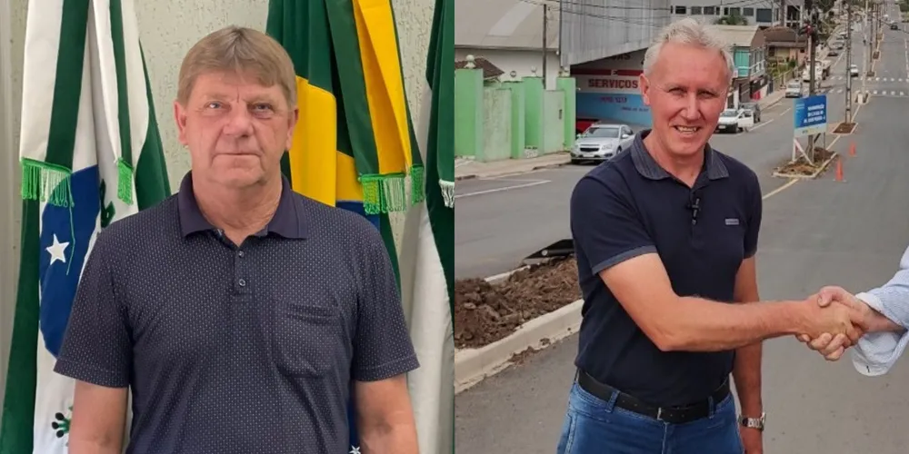 Pedro Kowalczyk (União), Francisco José Makoski (PSD) e Gilberto Karvoski (Republicanos) (sem fotos) disputam a Prefeitura.
