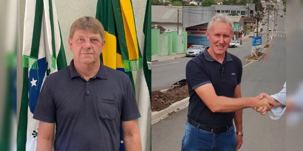 Pedro Kowalczyk (União), Francisco José Makoski (PSD) e Gilberto Karvoski (Republicanos) (sem fotos) disputam a Prefeitura.