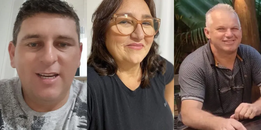 Cleberson Kordiak (PRD), Rosana do Nascimento Fiuza (PSB) e Marcos Arlei Nass (PSDB) tentam a Prefeitura de Ipiranga