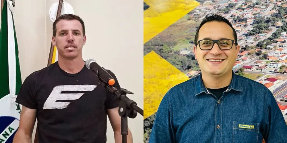 Juliano Zakewski Maier (PSD) e Mário Cesar da Silva (PT) disputam a Prefeitura de São João do Triunfo