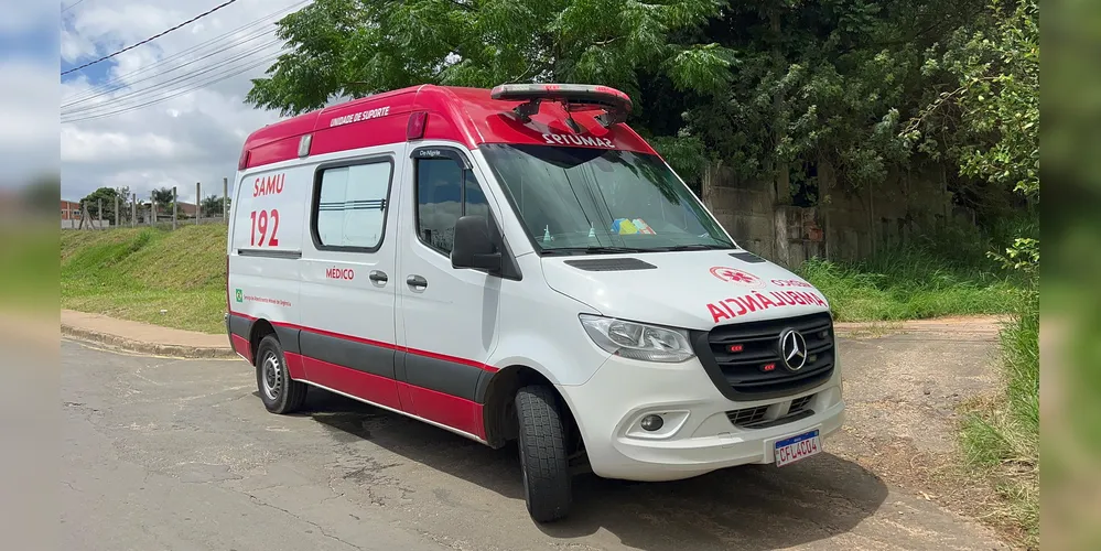 Samu foi acionado para atendimento
