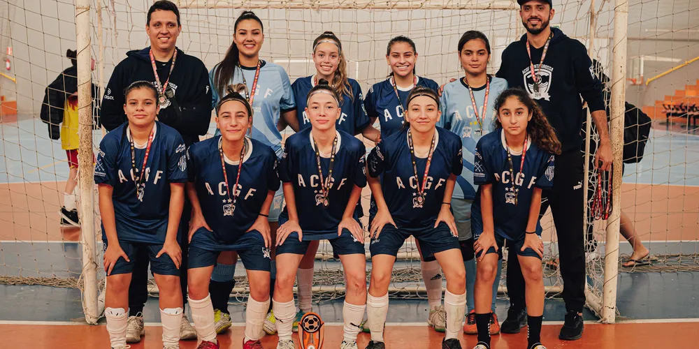 Elenco sub-17 se impôs mais uma vez e faturou o título da 2ª etapa na Liga Sul-Norte