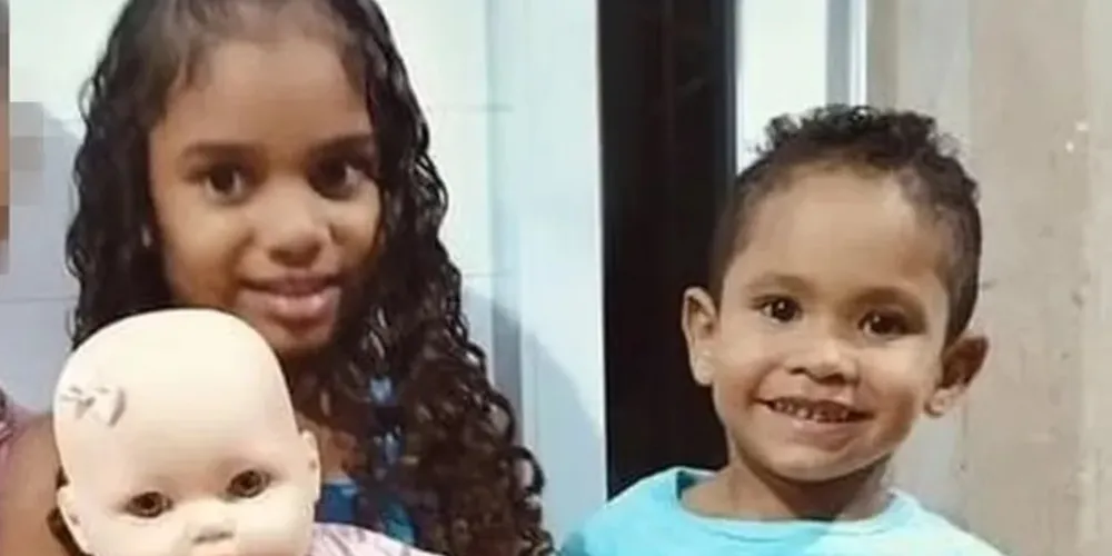 Sofia e Samuel foram encontrados sem vida no último sábado (3)
