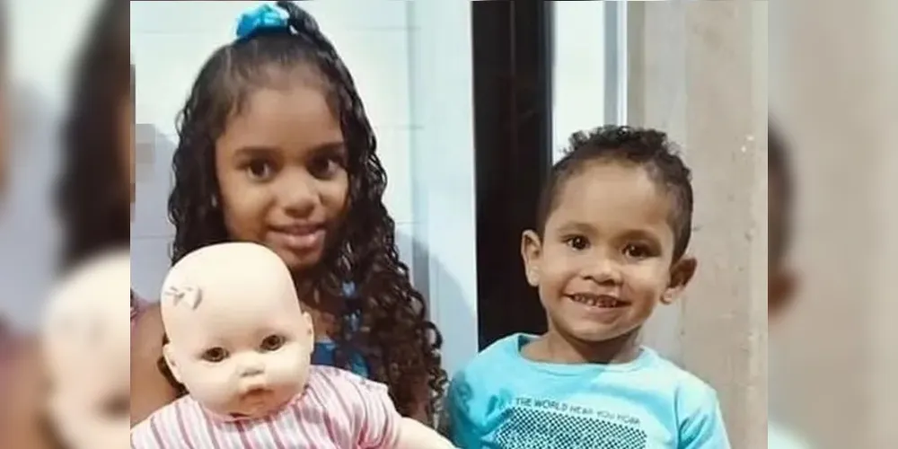 Sofia e Samuel foram encontrados sem vida no último sábado (3)