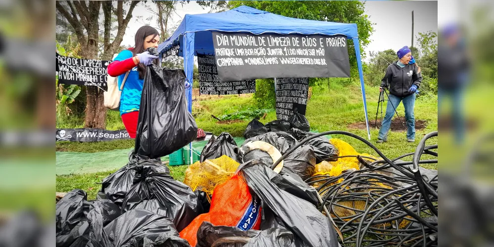 Ações de limpeza estão acontecendo em 20 cidades paranaenses