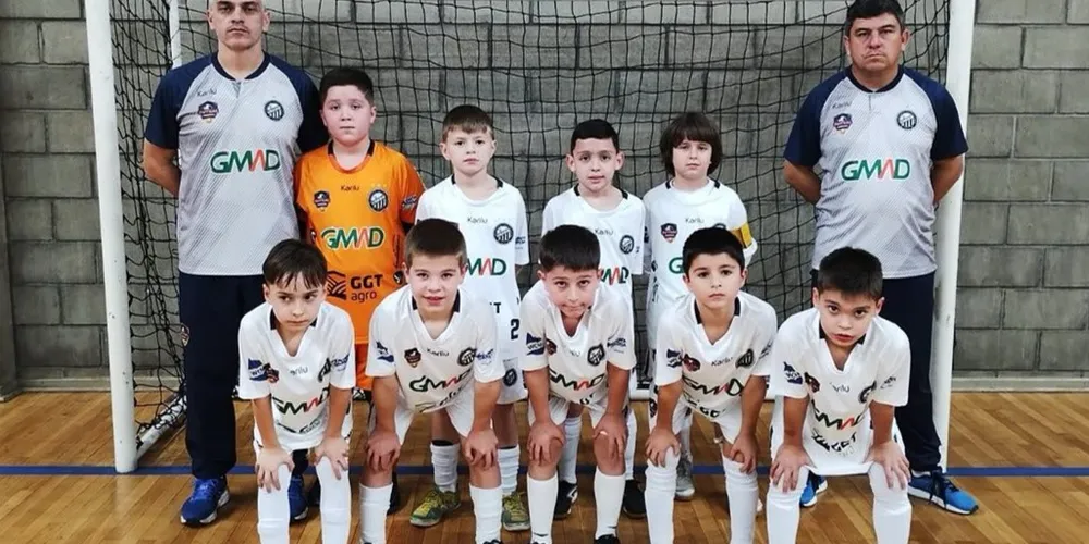 A equipe sub-9 participou do Campeonato Paranaense de Base na última semana