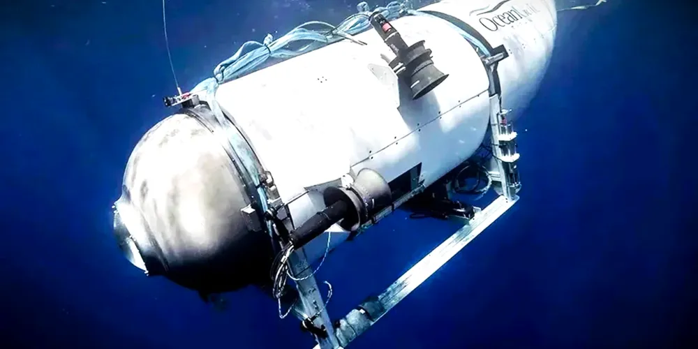 Submarino Titan, utilizando na expedição para ver o Titanic