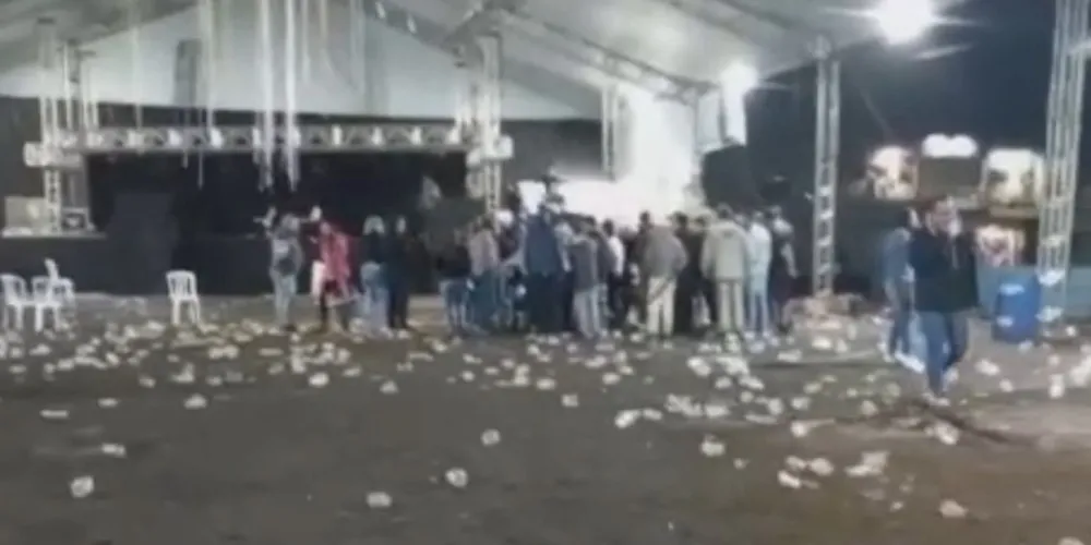 Disparos aconteceram na festa de aniversário da cidade