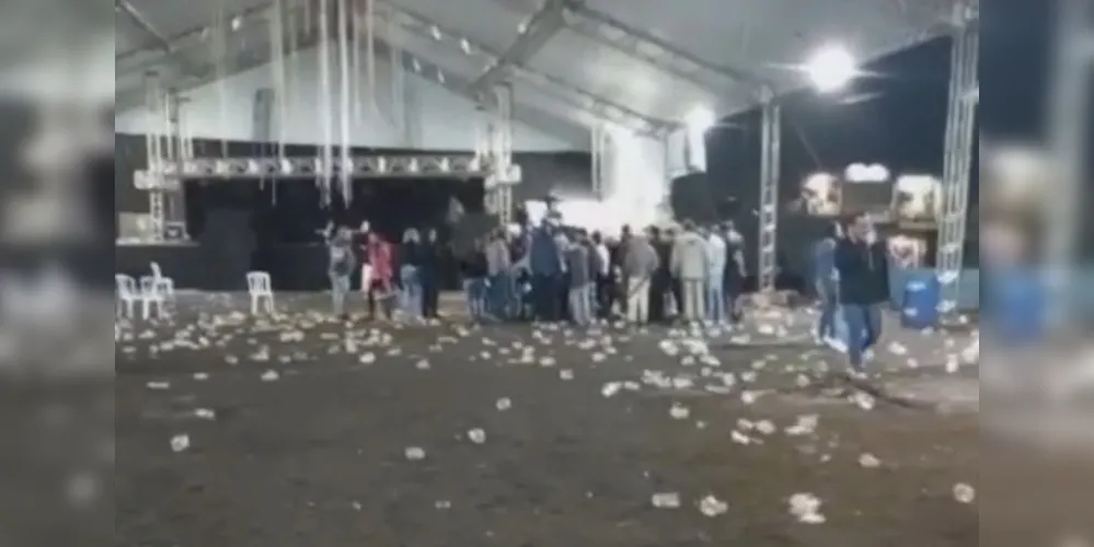 Disparos aconteceram na festa de aniversário da cidade