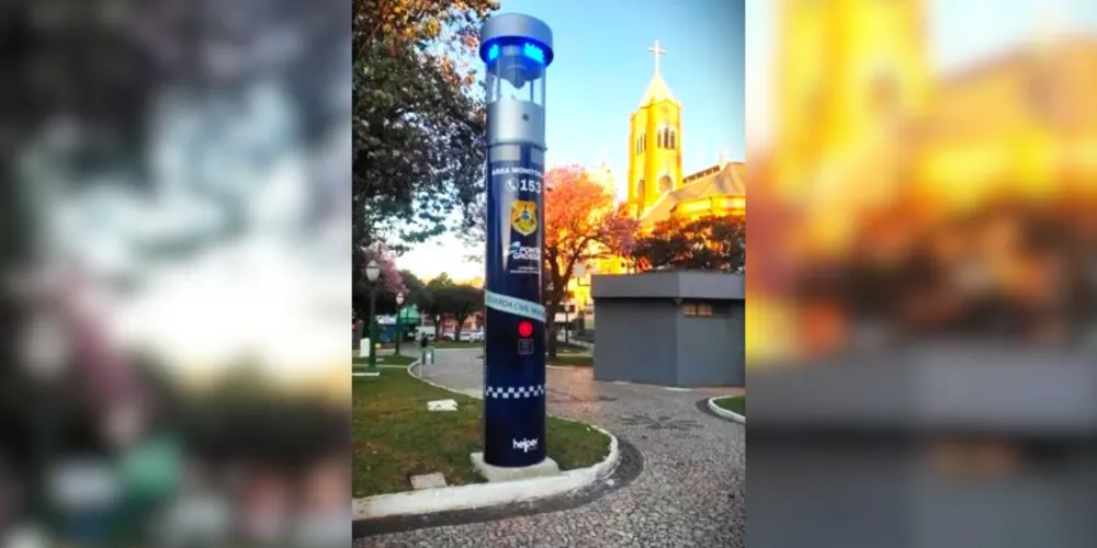 Totens de segurança estão localizados em cinco pontos do Município