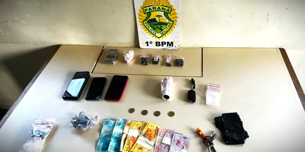 Droga foi apreendida pela Polícia Militar, nesta segunda-feira (23)
