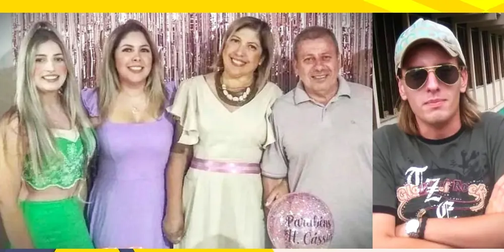 Rafaela, Renata, Helena, Celso e Diego estavam no carro que se envolveu em um engavetamento