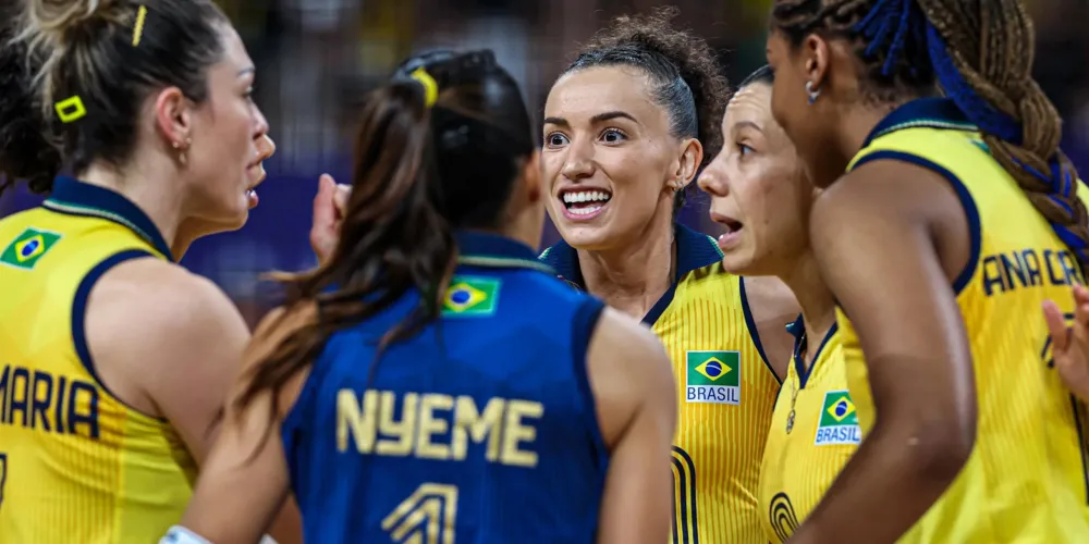 Após a vitória, Brasil lidera o Grupo B da competição