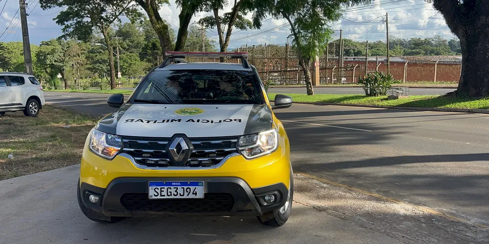 PM foi acionada por um homem, em frente a sede da 2ª Companhia