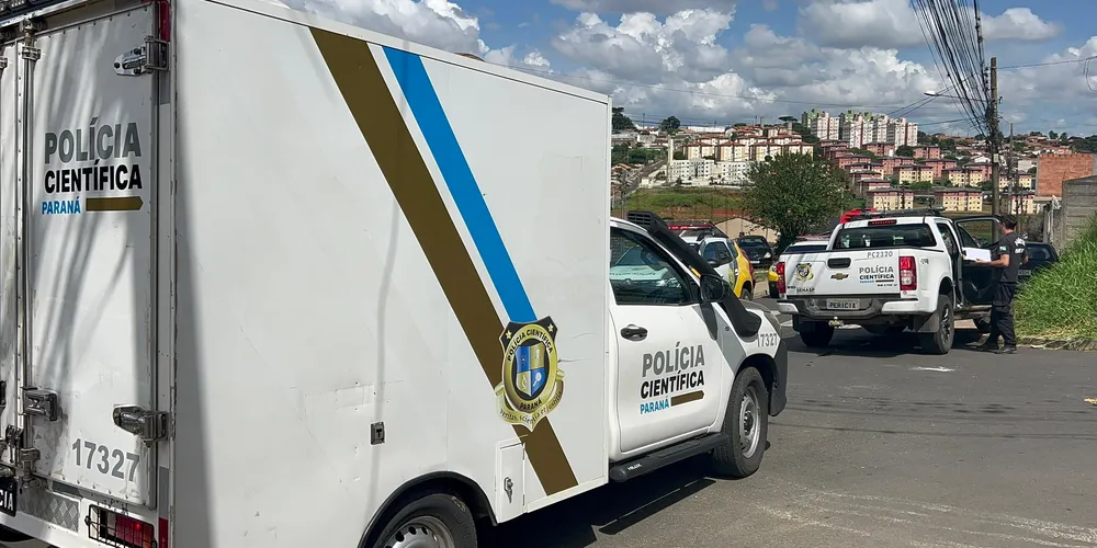 O corpo foi encaminhado para o IML de Ponta Grossa