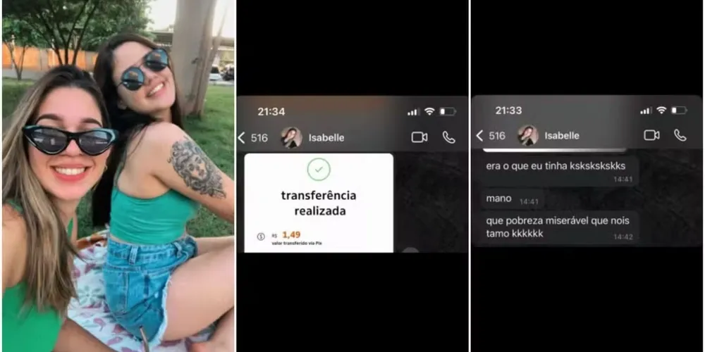 A situação vivenciada pelas amigas ganhou repercussão, após um vídeo da conversa delas ser publicado nas redes sociais