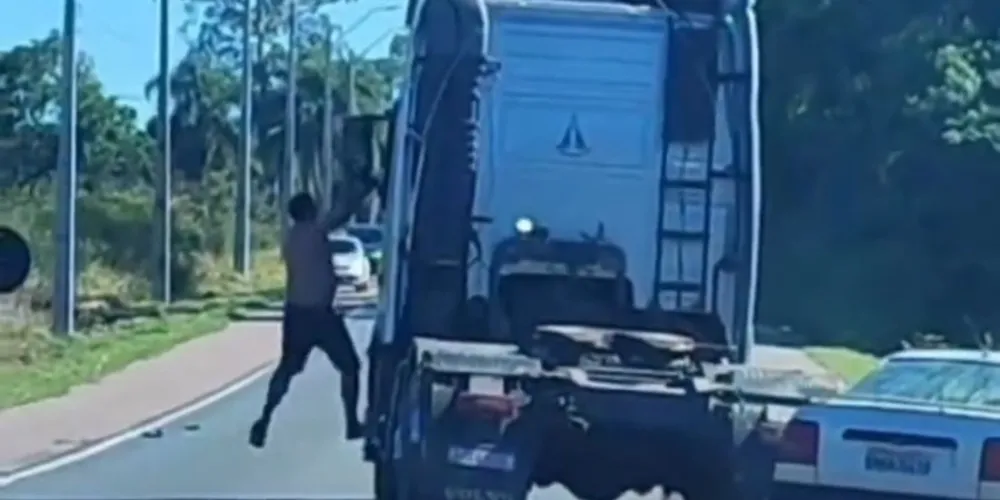 Caso ocorreu no sábado (20) e foi registrado por testemunhas