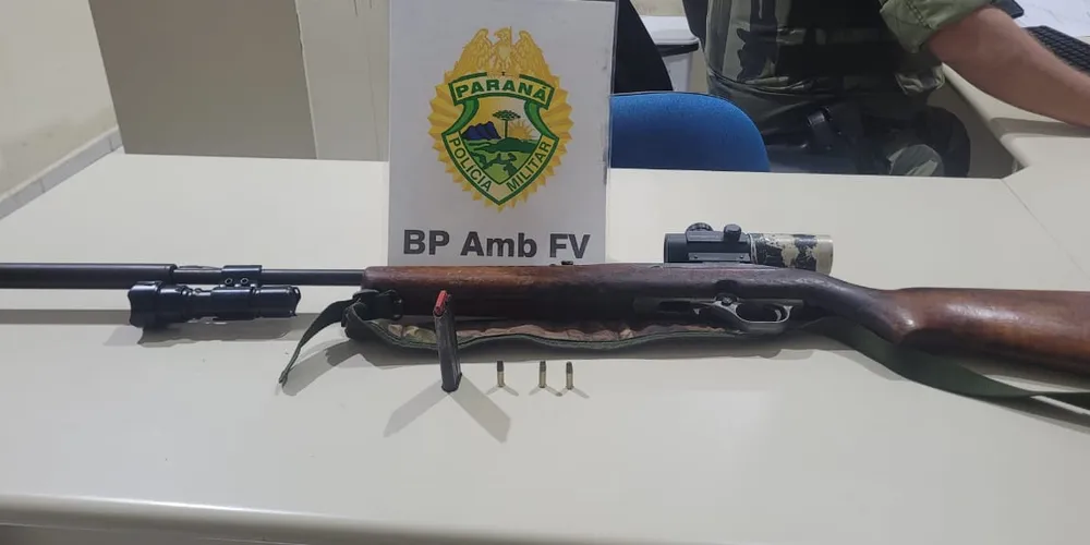 O homem foi preso e multado pelo crime de caça ilegal