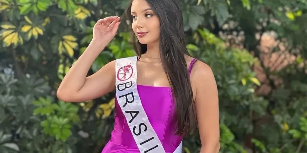 A miss representou o Brasil na categoria teenager