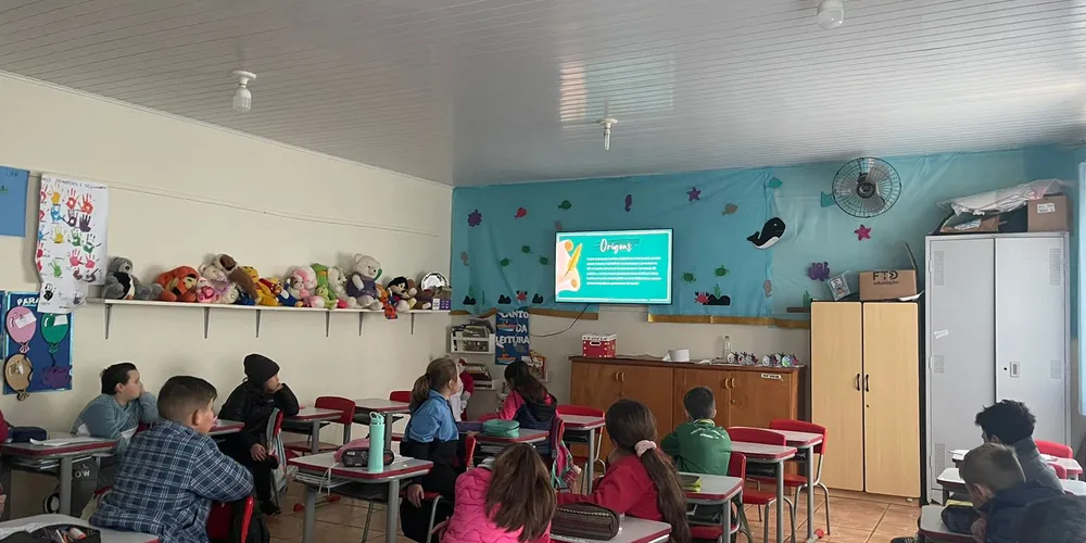 O conteúdo em formato de videoaula foi uma importante base para os estudos da turma