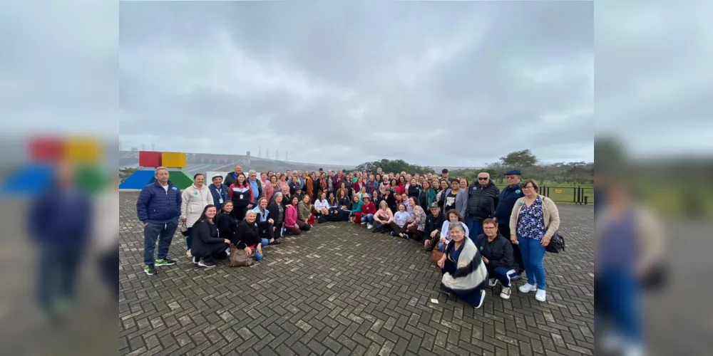 A visita à Usina de Itaipu também teve um significado especial para alguns dos participantes