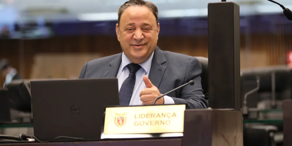 Deputado é líder do Governo Estadual na Assembleia Legislativa