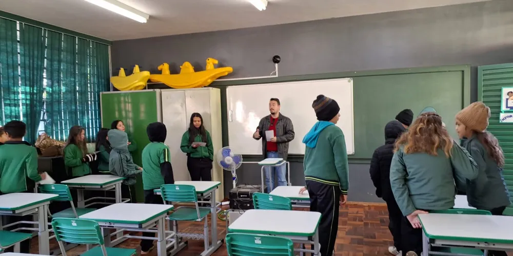 Proposta teve ampla adesão dos alunos com várias dinâmicas