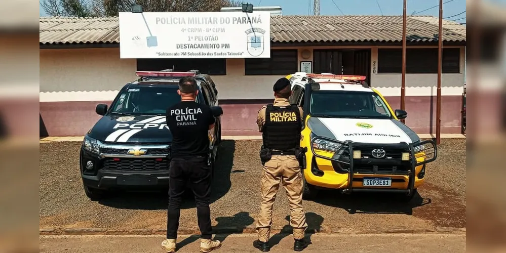 Suspeitos foram detidos na manhã deste sábado (17) nos Campos Gerais