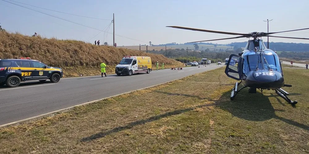 O piloto da motocicleta morreu no local do acidente