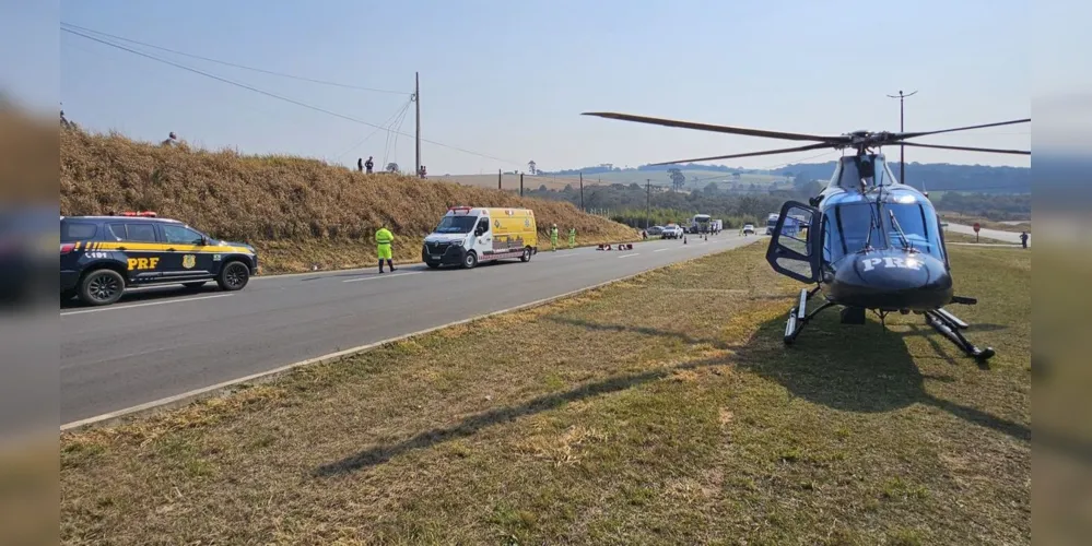 O piloto da motocicleta morreu no local do acidente