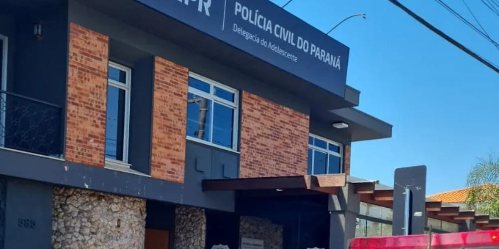 Ele foi encaminhado ao Centro de Socioeducação Regional de Ponta Grossa (Cense)