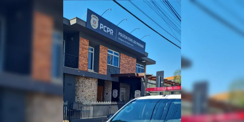 Ele foi encaminhado ao Centro de Socioeducação Regional de Ponta Grossa (Cense)